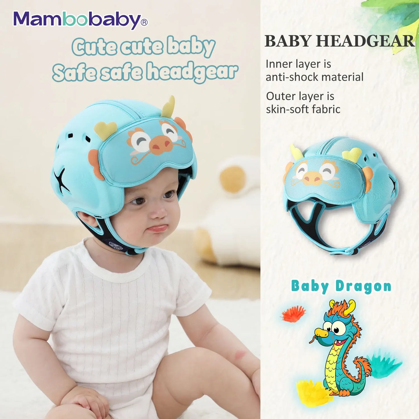 Safe Anti-Shock Baby Helmet