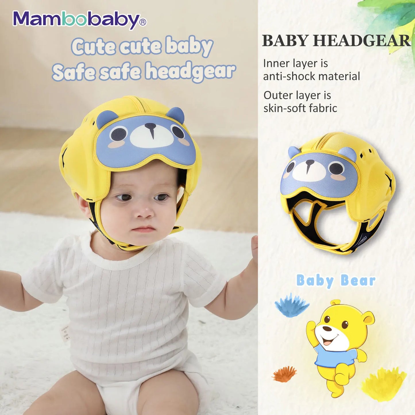 Safe Anti-Shock Baby Helmet