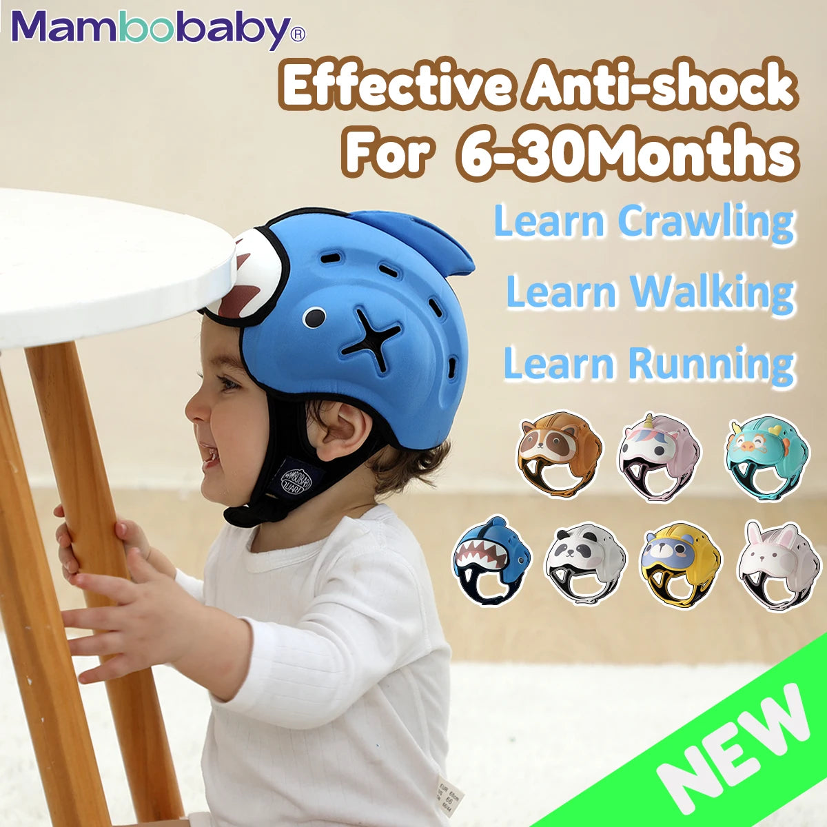 Safe Anti-Shock Baby Helmet